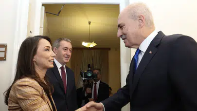 TBMM Başkanı Kurtulmuş, DEM Parti'yi ziyaret etti! Görüşmenin detayları belli oldu