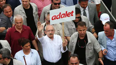 'Adalet Yürüyüşü' 5'inci gününde; kalp krizi geçiren vatandaş hayatını kaybetti