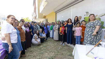 MERSİNLİ KADINLAR ÜRETMEYE, MERSİN GÜÇLENMEYE DEVAM EDİYOR