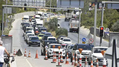 Bodrum’da bayram yoğunluğu: 50 bin araç giriş yaptı