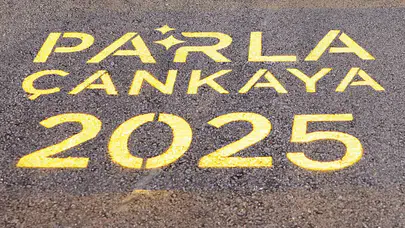 Çankaya'da asfalt sezonu açıldı, 2025'e kadar 100 bin ton hedefleniyor!