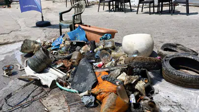 Bodrum Akyarlar’da Deniz Dibi Temizliği