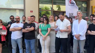 Maaşları ödenmeyen KRT çalışanları iş bıraktı