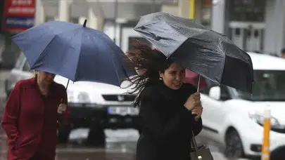 Meteoroloji’den kuvvetli yağış ve fırtına uyarısı!