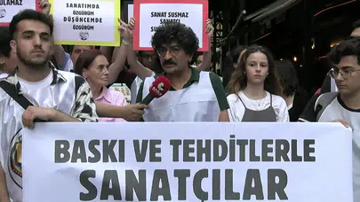 Sine-Sen Ece Begüm Bayrak'a destek verdi: Sanatçı susturulamaz!