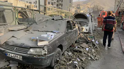 İsrail'in İran saldırıları devam ediyor! Hamedan'da iki acil yardım görevlisi öldü