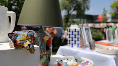 KURSLARDAN SERGİYE: ÇANKAYA EVLERİNDEN "FESTİVAL GİBİ" SERGİ