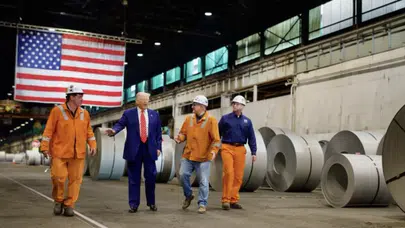 ABD Başkanı Trump, çelik ve alüminyum ithalatına uygulanan tarifeleri iki katına çıkarttı