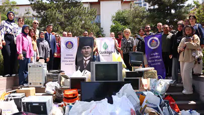 Çankaya Belediyesi'nden örnek hamle: Elektronik atık seferberliği