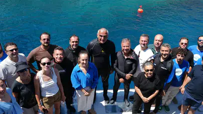 Antalya'da bulunan Seramik Batığı'nı, Kültür ve Turizm Bakanı Mehmet Nuri Ersoy yerinde inceledi