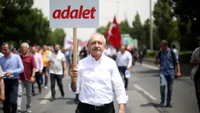 TRT'den 'Adalet Yürüyüşü' hakkında skandal başlık!