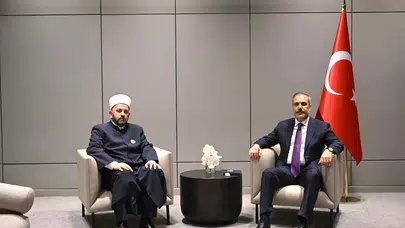 Hakan Fidan, Karadağ İslam Birliği Başkanı Feyziç ile İstanbul’da Görüştü