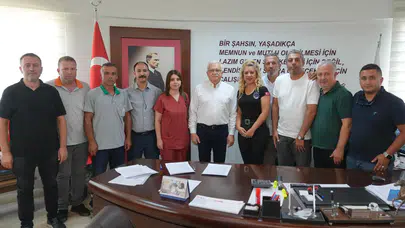 Burhaniye Belediyesi'nde çalışanların maaşlarına %27 zam yapıldı