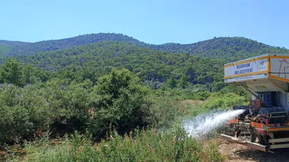 Bodrum Belediyesi’nden Kuruyan Göletlere 182 Tonluk Su Takviyesi