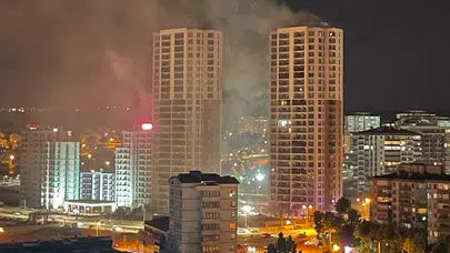 Ankara'da 26 katlı binada yangın: 3 ölü, çok sayıda yaralı var