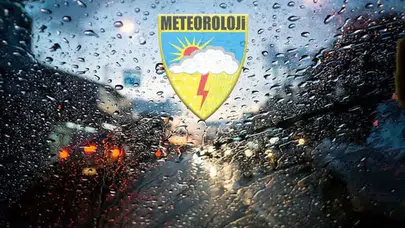 Meteoroloji'den 10 ilde sağanak yağışlar ve rüzgar uyarısı