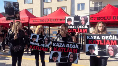 Kartalkaya'daki yangın davasında gergin anlar: Sanıklar özür diledi, aileler tepki gösterdi