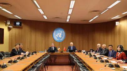 Numan Kurtulmuş, Cenevre’de Moldova Parlamento Başkanı ile Görüştü