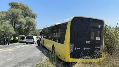 Arnavutköy’de Feci Kaza: Otomobil İETT Otobüsüyle Çarpıştı, 1 Hayatını Kaybetti