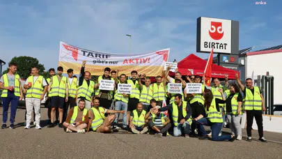 Stuttgart'ta İşçiler Düşük Ücret ve Kötü Koşullara Karşı Grevde!