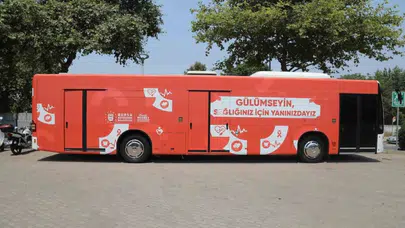 Bursa'da Orman Yangınları Sürerken "Sağlık Otobüsü" Harmancık'ta Hizmette!