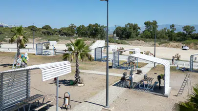 Manavgat'ta Yeşil Alanlar Yenileniyor, Sorgun Boğazı Daha Estetik ve Konforlu Hale Geliyor