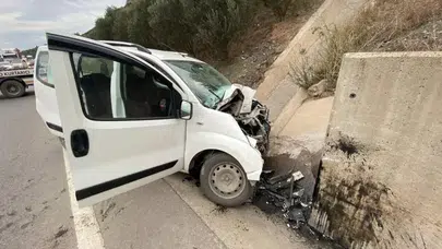 Feci kaza! Hız kadranı 130 kilometrede kaldı