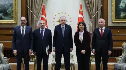 DEM Parti ve Erdoğan arasındaki görüşmede çözüm süreci için karşılıklı irade vurgusu yapıldı