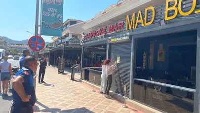 Marmaris Belediyesi, kadına yönelik şiddet görüntüleri nedeniyle bir işletmeyi mühürledi!