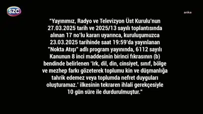 Sözcü TV 10 Gün Yayın Durdurdu: RTÜK Ceza Verdi, Medya Etik Tartışmaları Gündemde