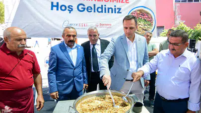 Kardeşlik ve dayanışma rüzgarları Bornova’da esecek