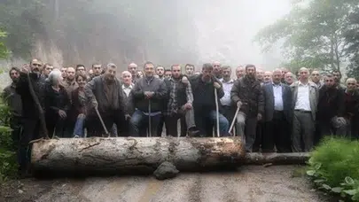 'Vatansever Rizeli Gençler' Cerattepe'yi savunanları tehdit etti!