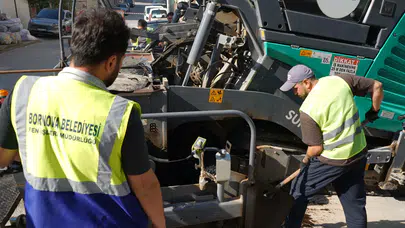 Bornova Meriç Mahallesi’nde Yol Konforu Artıyor