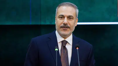Hakan Fidan, Kıbrıs toplantısı için BM Genel Merkezi'nde resmi akşam yemeğine katıldı