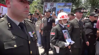 Şehit 12 asker için 6 ilde cenaze töreni düzenlendi, vefatları halkı derinden etkiledi