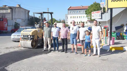 Burhaniye Belediyesi, Sanayi Sitesi Deforme Olan Yolları Onarıyor