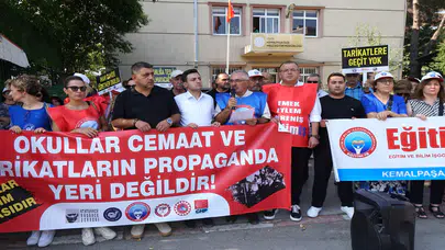 Kemalpaşa’da Eğitimde Tarikat Baskısı: "Laik eğitimden vazgeçmeyeceğiz!"