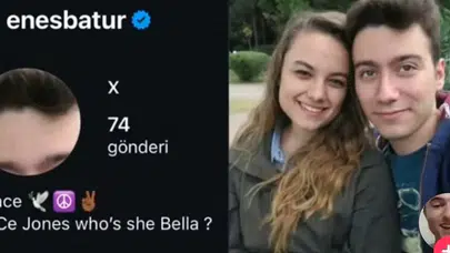 YouTube Fenomeni Enes Batur, Başak Karahan ile Fotoğrafını Profil Yaptı!