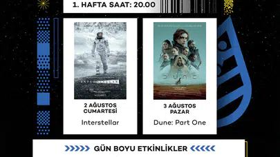 Çankaya’da Uzay Filmleri Festivali Başlıyor: 2-24 Ağustos