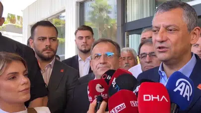 CHP lideri Özgür Özel: Cumhuriyet Halk Partisi Belediyeciliğine örnek oldukları için teşekkür etmek lazım