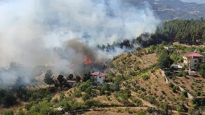Kahramanmaraş'ta Yangın... CHP İl Başkanı Ünal Ateş: “Şu an havadan ve karadan müdahale sürüyor”