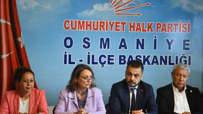 CHP'li vekiller Osmaniye'de artan felaketler ve ekonomik sıkıntılara dikkat çekti!