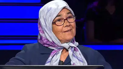 74 Yaşındaki Günay Teyze, “Kim Milyoner Olmak İster?”de Milyonluk Finali Akıllıca Bıraktı!