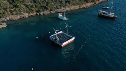 Bodrum'da Bir İlk: Denizden Temiz Su Üreten Yüzer Platform Tanıtıldı