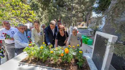 İzmir Büyükşehir Belediye Başkanı Dr. Cemil Tugay: “Aydın Erten’in Mirası Namus Borcumuz”