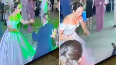 Düğün Dansında “Ölü Taklidi” Krizi: Damat Yere Yığıldı, Konuklar Panikledi!