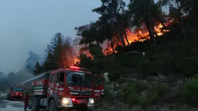 Çanakkale’deki Orman Yangınları Büyük Ölçüde Kontrol Altında