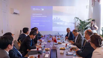 İzmir ve Zhejiang Eyaleti, iş birliği için deniz ulaşımı ve çevre konularında buluştu