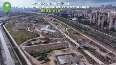 Mansur Yavaş Duyurdu: Ankara, Atatürk Çocukları Doğal Yaşam Parkı'nı 29 Ekim'de açıyor!