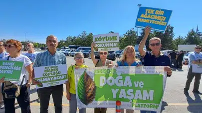 Doğa ve Yaşam Platformu: Türkiye'nin hiçbir yerinde bir karış toprağımızı, bir ağacımızı bu yağmacı düzene vermeyeceğiz